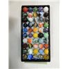 Image 1 : LOT 50 VINTAGE MARBLES MIX STYLES & MAKERS
