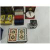 Image 2 : LOT 6 VINTAGE (4) CARD PLAYING DECKS, PENNIES IN