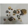 Image 1 : LOT 17 VINTAGE LAPEL PINS: CUBS, MILITARY & MORE