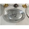 Image 1 : LOT 6 (2) VINTAGE ALUMINUM PLATES, 1 PEWTER PLATE,