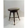 Image 1 : VINTAGE MAPLE GLASS BALL & CLAW PIANO STOOL