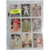 LOT 13 1957 TOPPS BASEBALL PLAYER CARDS