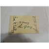 Image 1 : RUTH, YOUNG, GEHRIG & DICKEY CUT SIGNATURE