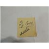 Image 1 : BABE RUTH & TY COBB CUT SIGNATURE AUTOGRAPH