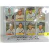 LOT 8 1954 BOWMAN BASEBALL CARDS #10, 107, 148, 63