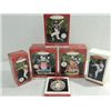 Image 1 : LOT 6 HALLMARK BASEBALL & NASCAR HOLIDAY ORNAMENTS