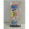 Image 1 : 1980 OVERSIZED WORLD SERIES GAME 6 DAY TICKET