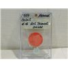 Image 1 : 1959 ARMOUR #18 BASEBALL PLAYER COIN GUS TRIANDOS