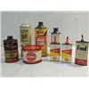 Image 1 : LOT 8 VINTAGE PETROLIANA AUTOMOTIVE OILS: