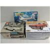 Image 1 : LOT 3 VINTAGE AMT & REVELL PLASTIC MODEL KITS