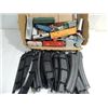 Image 1 : BOX LOT OF LIFE LIKE ELECTRIC TRAIN PIECES: TRACKS