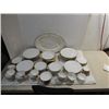 Image 1 : VINTAGE 102 PCS JHR BAVARIA FINE CHINA GOLD EDGED