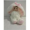 Image 1 : NO MAKER MARK PORCELAIN BABY DRESSED AS A BUNNY
