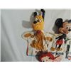 Image 2 : LOT 4 VINTAGE HAND PUPPETS (3) DISNEY & 1 RAGGDY