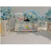 Image 2 : LOT 3 CERAMIC BABY'S ROOM ELEPHANT & BLOCK PLANTER
