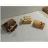 Image 1 : LOT 2 ASPEN WOOD PUZZLE TENDER JEWELRY BOXES