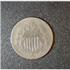 Image 1 : 1868  Shield Nickel   G