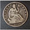 Image 1 : 1858 O Liberty Seated Half Dollar   VG