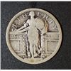 Image 1 : 1917  Standing Liberty Quarter   Variety 1 G