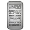 Image 1 : 1 oz Johnson Matthey Silver Bar (New-JM Logo Reverse) .