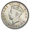 Image 1 : Fiji Silver Florin George VI Random Date AU