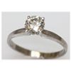 Image 1 : 0.92 CTW 14K GOLD DIAMOND RING ROUND H-I/I1