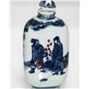 Image 1 : CHINESE ANTIQUE STYLE PORCELAIN SNUFF BOTTLE HAND CRAFT