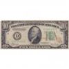 Image 1 : 1934C $10 Federal Reserve Note, G-VG