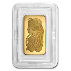 5 oz Pamp Suisse Gold Bar .9999 Fine (In assay)