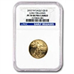 1/4 oz Proof Gold American Eagle PF-70 NGC (ER)(date of