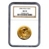 Image 1 : Certified American $25 Gold Eagle MS70 NGC (Date of our