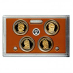 US Presidential Dollar 4pc Proof Set 2011 Without Box