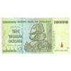 Image 1 : 2008 Zimbabwe 10 trillion dollar inflation note
