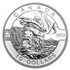 Image 1 : 2013 1/2 oz Silver Canadian $10 Inukshuk (W/Box & COA)