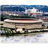 Image 1 : 11 SIGNATURE PITTSBURGH STEELERS VIEW THREE RIVERS 20X2