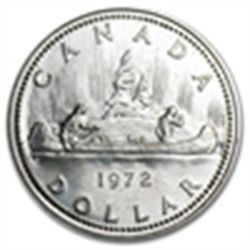 Canadian Silver Dollar - Random Year ASW. .3750 (Abrasi