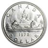 Image 1 : Canadian Silver Dollar - Random Year ASW. .3750 (Abrasi