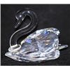 Image 1 : 1.5" GENUINE SWAROVSKI CRYSTAL SWAN FIGURINE WITH WINGS