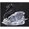 Image 2 : 1.5" GENUINE SWAROVSKI CRYSTAL SWAN FIGURINE WITH WINGS