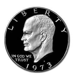 Eisenhower Dollar  Silver Proof