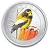 Image 1 : 2012 Birds of Canada $0.25 Coloured - Golden Evening Gr