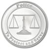 Image 1 : 1 oz Police Silver Round