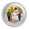 Image 1 : 2013 Canadian $0.50 Christmas Lenticular Coin - Snowman