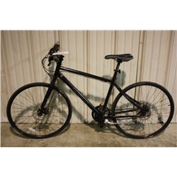 BLACK NORCO INDIE 24SPD HYBRID BIKE