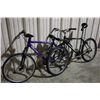 Image 1 : PURPLE TRIUMPH AND BLACK SCHWINN