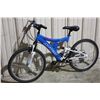 Image 1 : BLUE AVIGO EVEREST 21 FULL SUSPENSION MOUNTAIN BIKE