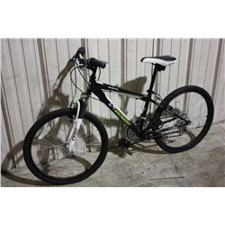 BLACK KIDS NAKAMURA AGYL 18 SPEED FRONT SUSPENSION MOUNTAIN BIKE