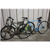 Image 1 : GREY NISHIKI MOUNTAIN AND BLUE ROAD BIKE