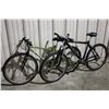 Image 1 : GREEN KONA MOUNTAIN AND BLACK TREK MOUNTAIN BIKE