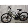 Image 1 : GREY KIDS SUPERCYCLE THRILL 21 SPEED FULL SUSPENSION MTN BIKE